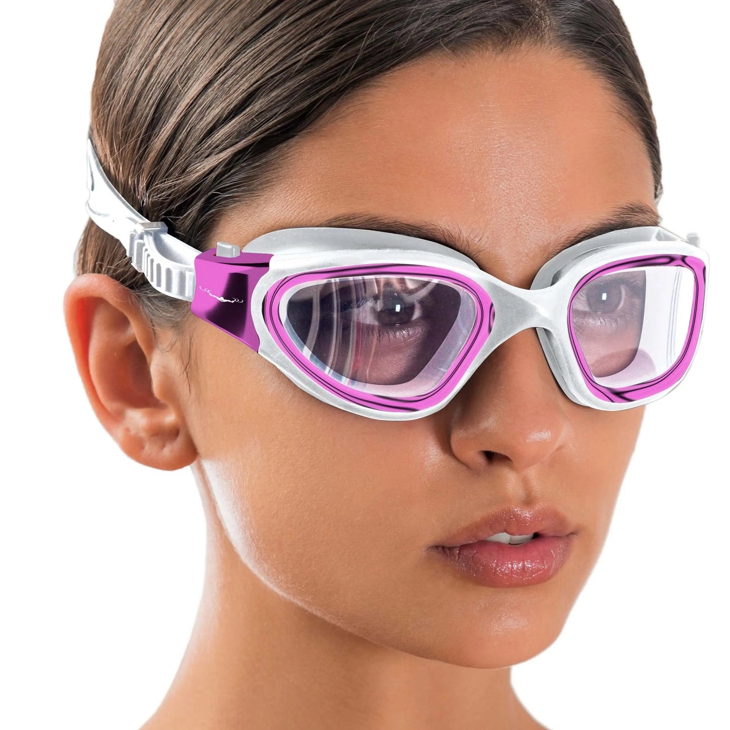 DX Wide View Swim Goggles + SHOCK Protective Case