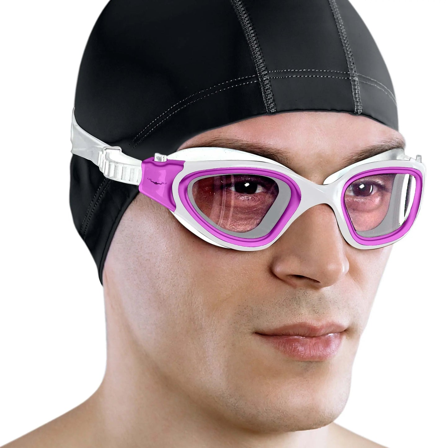 DX Wide View Swim Goggles + SHOCK Protective Case
