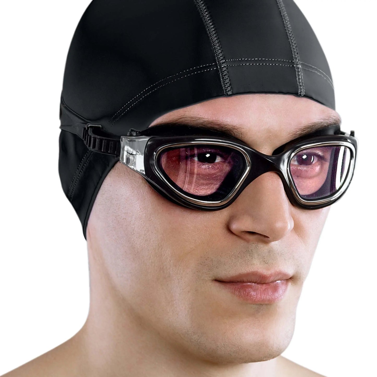 DX Wide View Swim Goggles + SHOCK Protective Case
