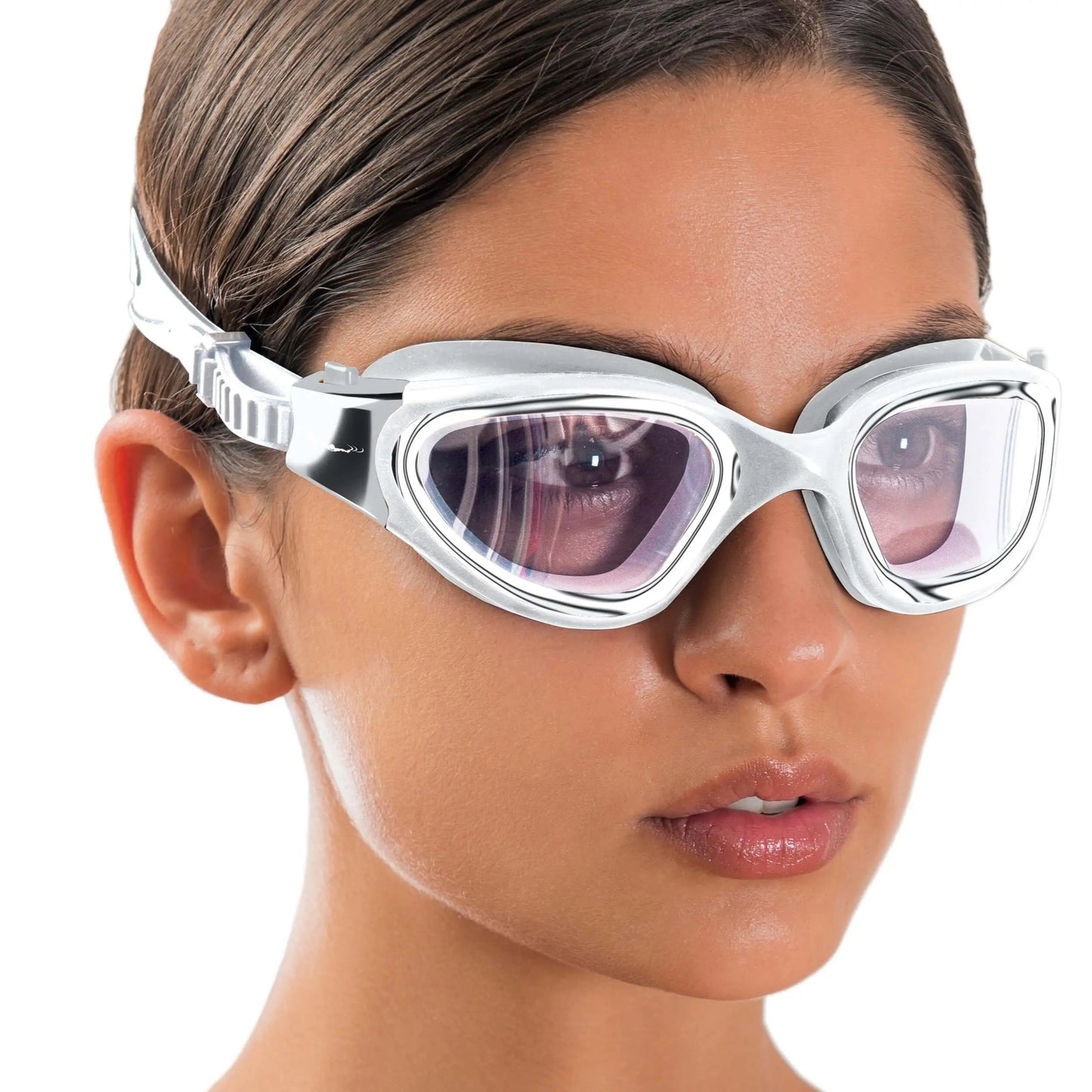 DX Wide View Swim Goggles + SHOCK Protective Case