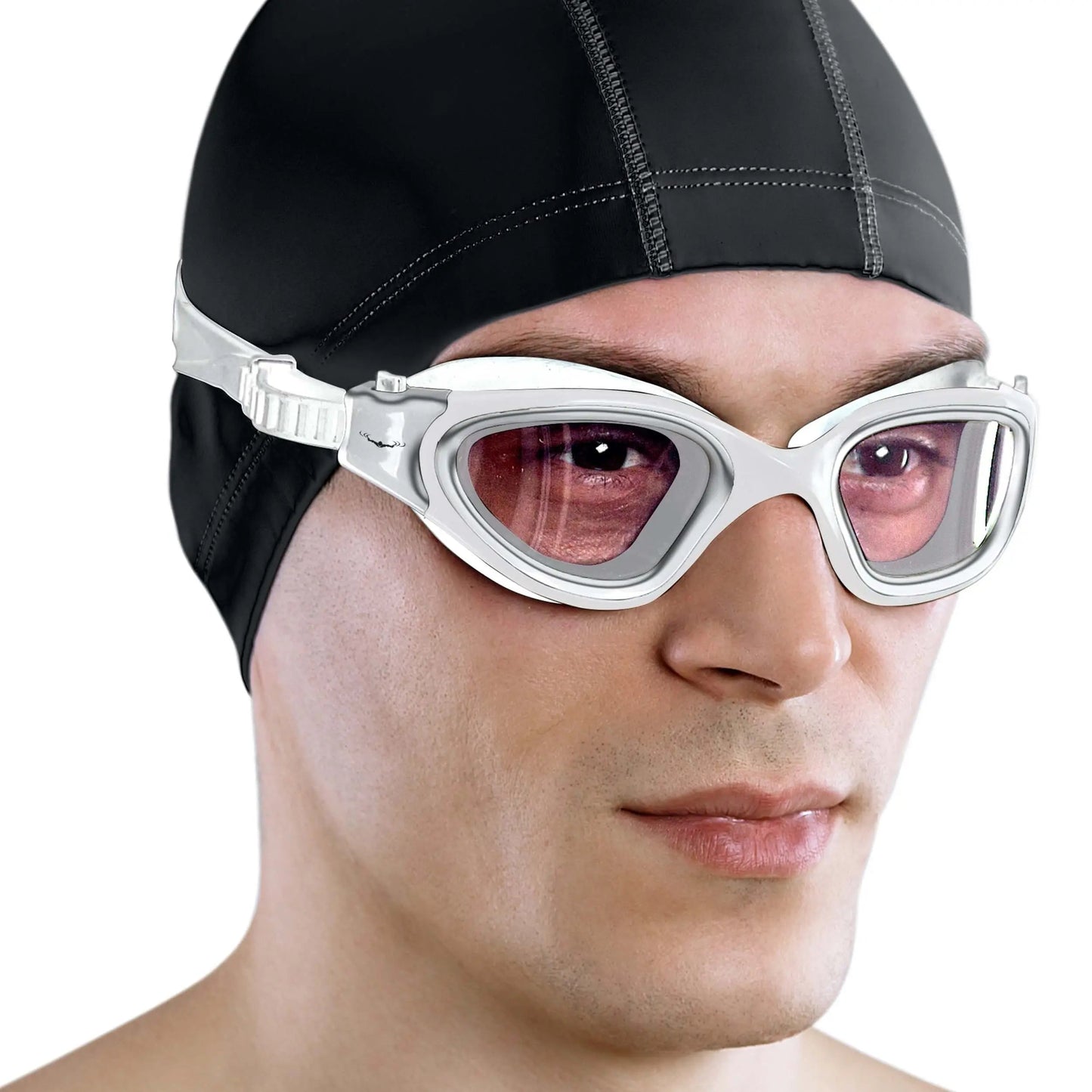DX Wide View Swim Goggles + SHOCK Protective Case