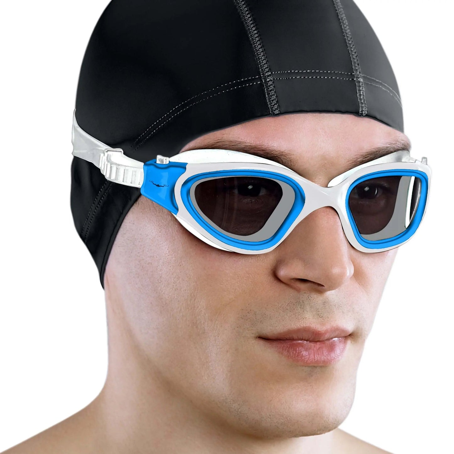 DX Wide View Swim Goggles + SHOCK Protective Case