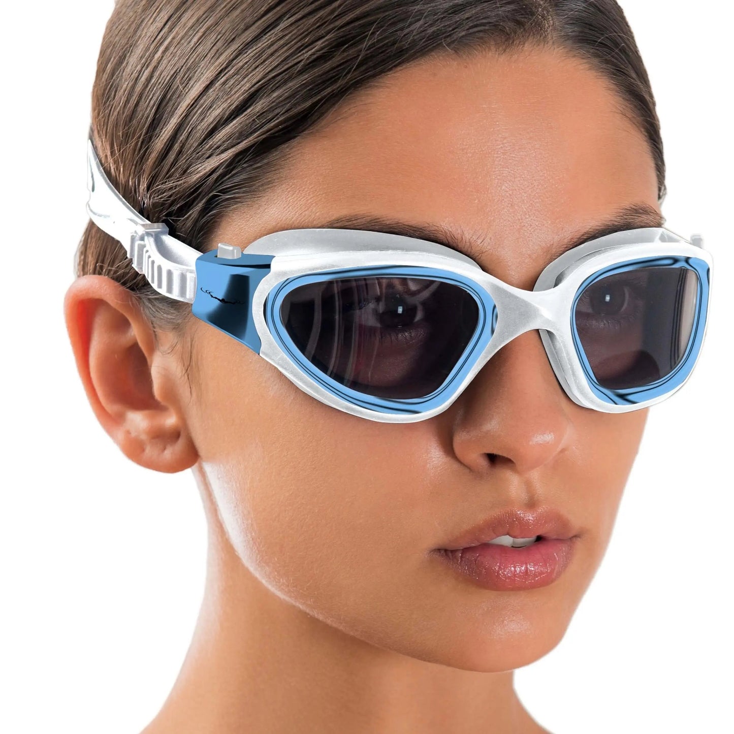 DX Wide View Swim Goggles + SHOCK Protective Case