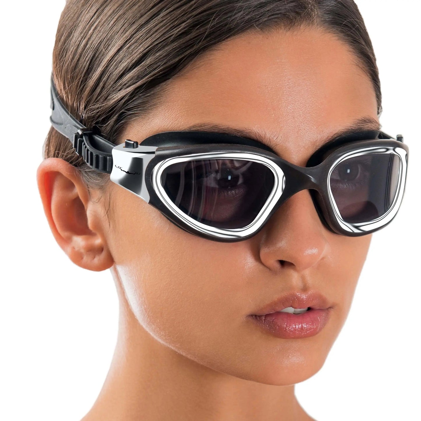 DX Wide View Swim Goggles + SHOCK Protective Case