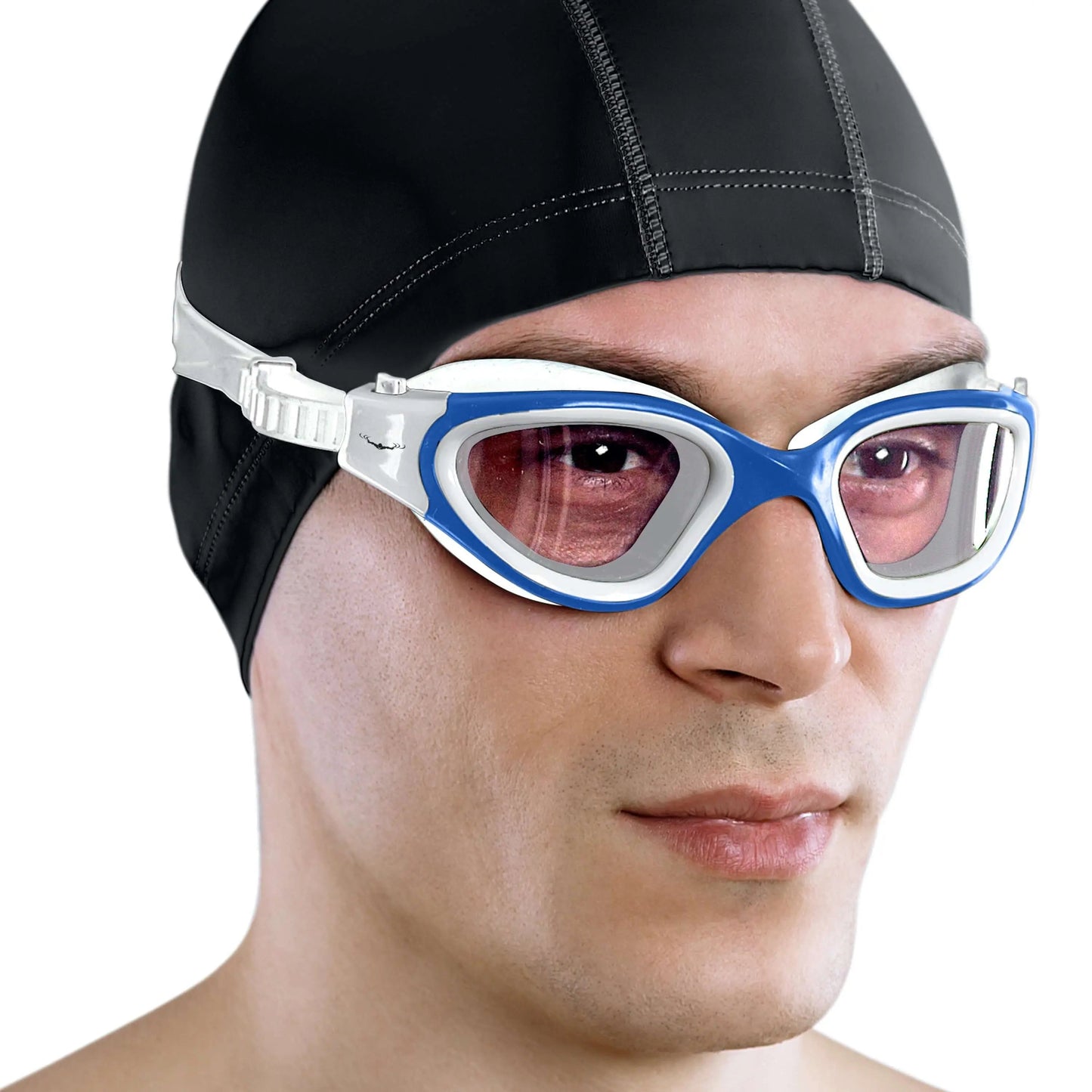 DX Wide View Swim Goggles + SHOCK Protective Case