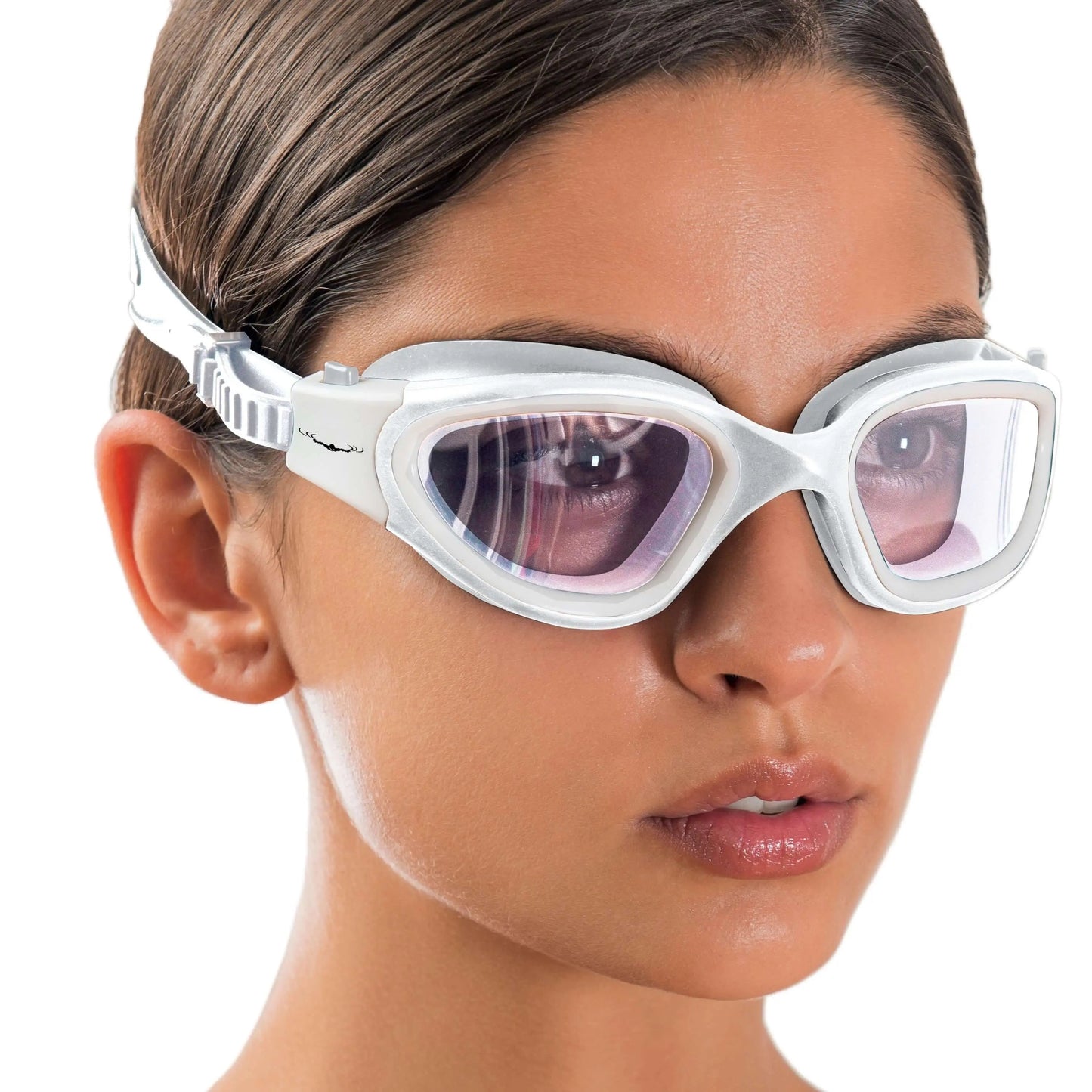DX Wide View Swim Goggles + SHOCK Protective Case