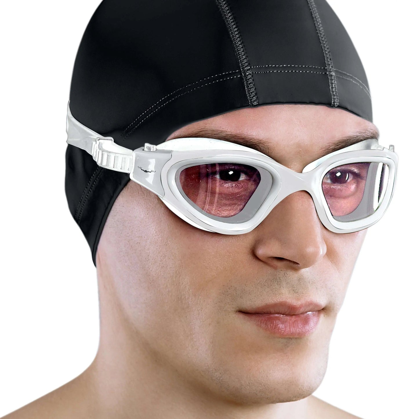 DX Wide View Swim Goggles + SHOCK Protective Case