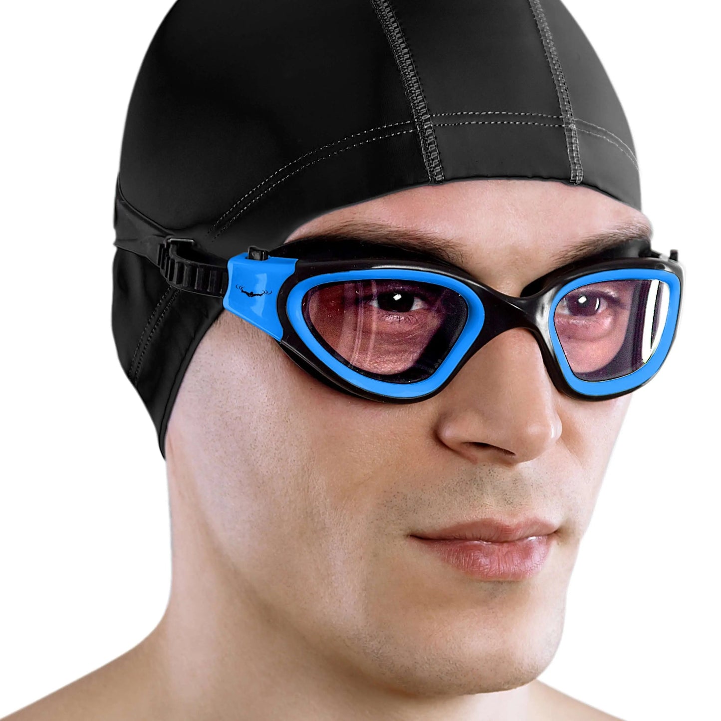 DX Wide View Swim Goggles + SHOCK Protective Case