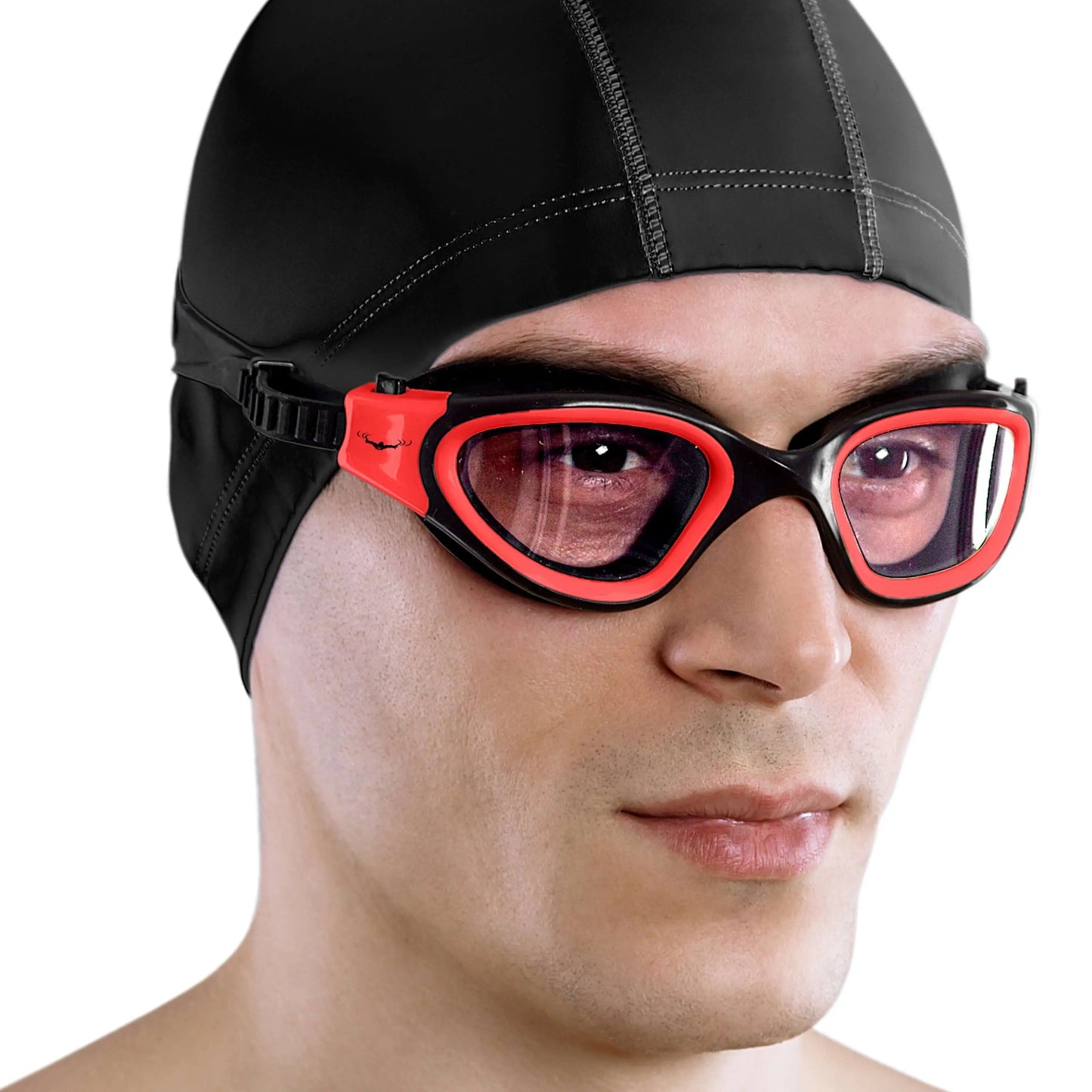 DX Wide View Swim Goggles + SHOCK Protective Case