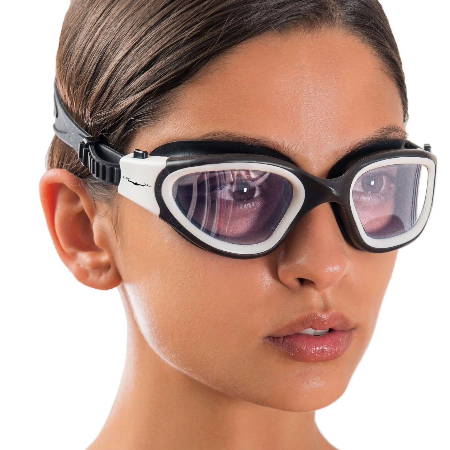 DX Wide View Swim Goggles + SHOCK Protective Case