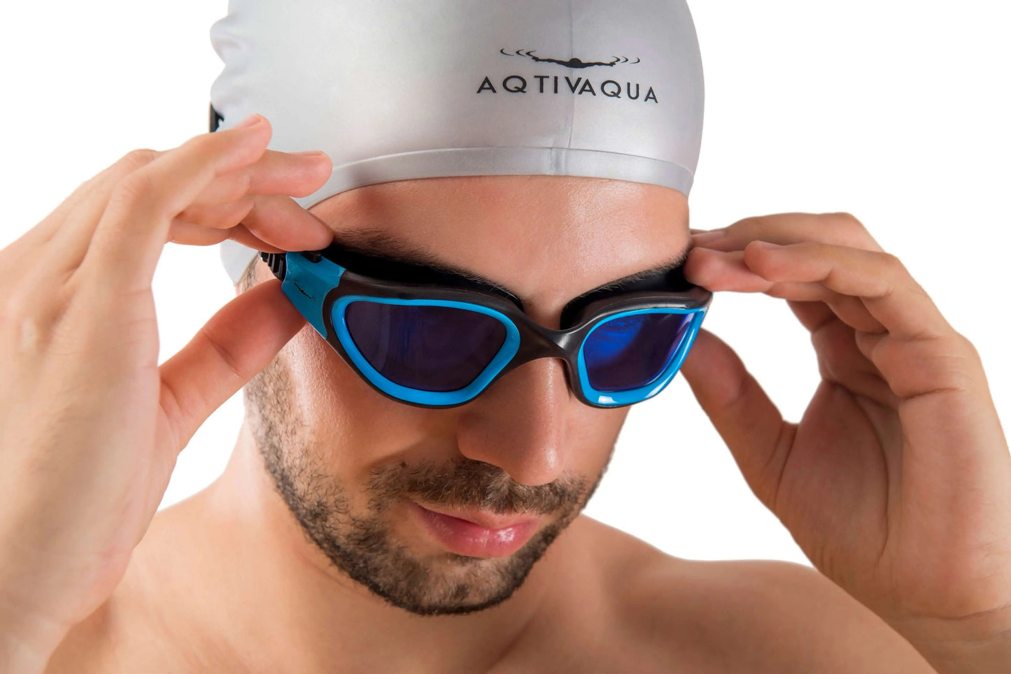 DX Wide View Swim Goggles + SHOCK Protective Case