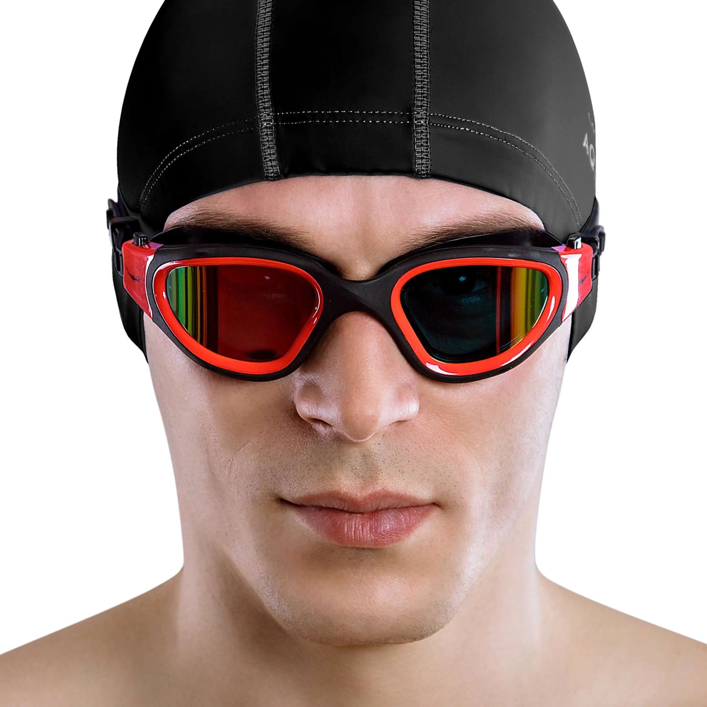 DX Wide View Swim Goggles + SHOCK Protective Case