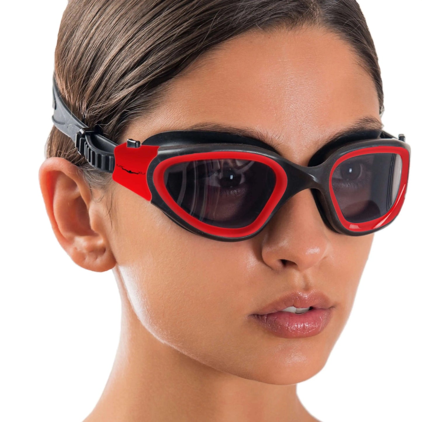 DX Wide View Swim Goggles + SHOCK Protective Case