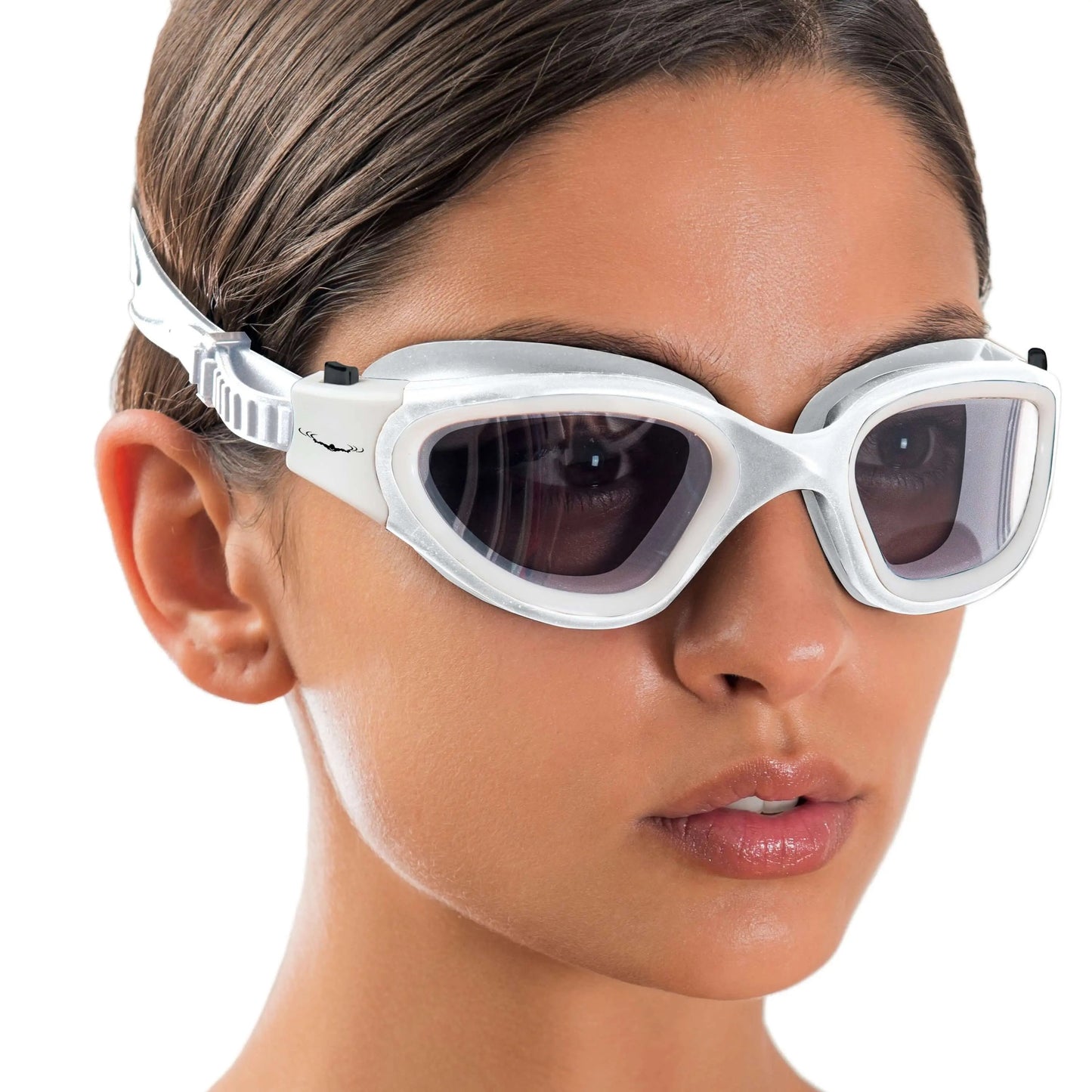 DX Wide View Swim Goggles + SHOCK Protective Case