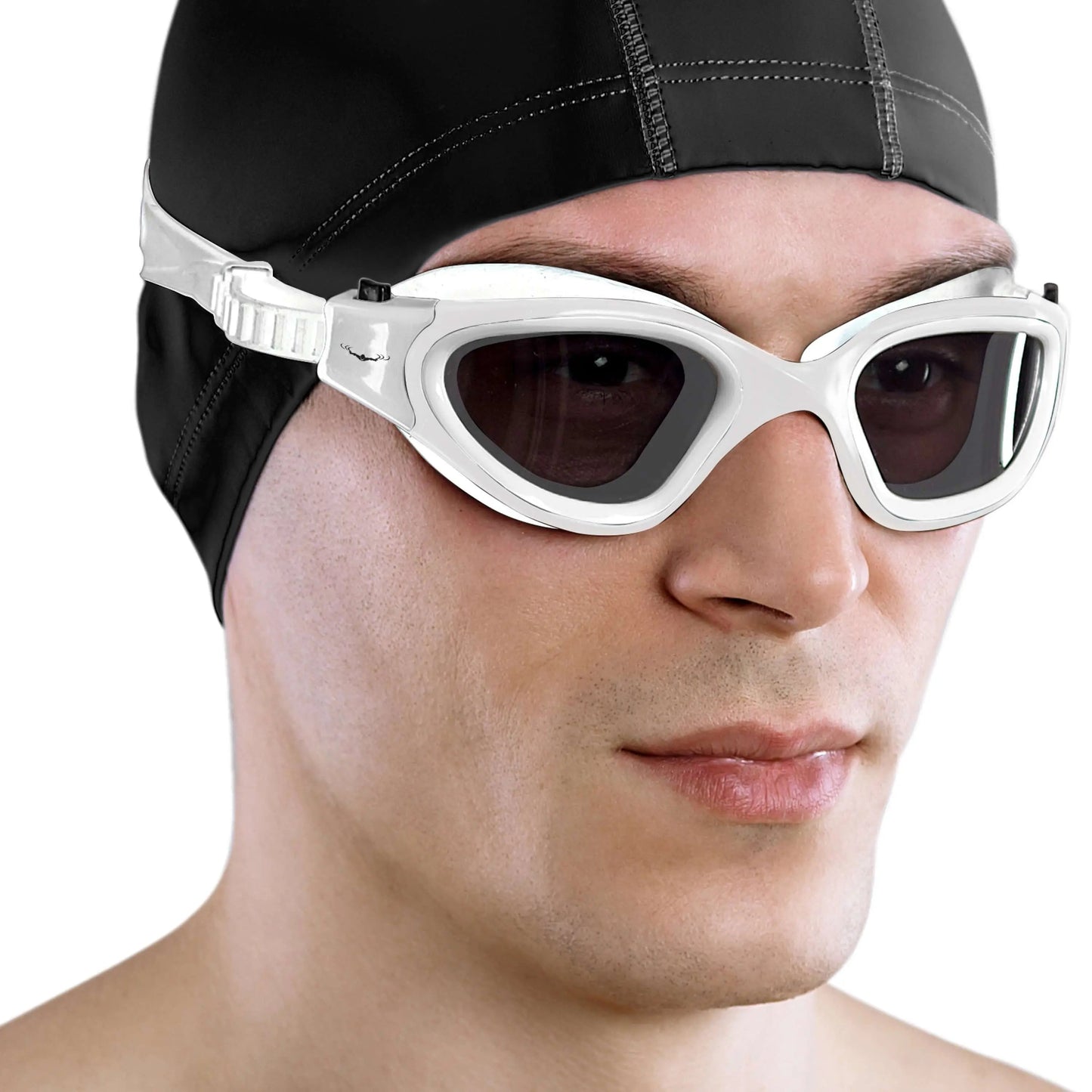 DX Wide View Swim Goggles + SHOCK Protective Case