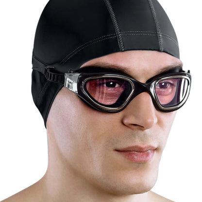 DX Wide View Swim Goggles + SHOCK Protective Case