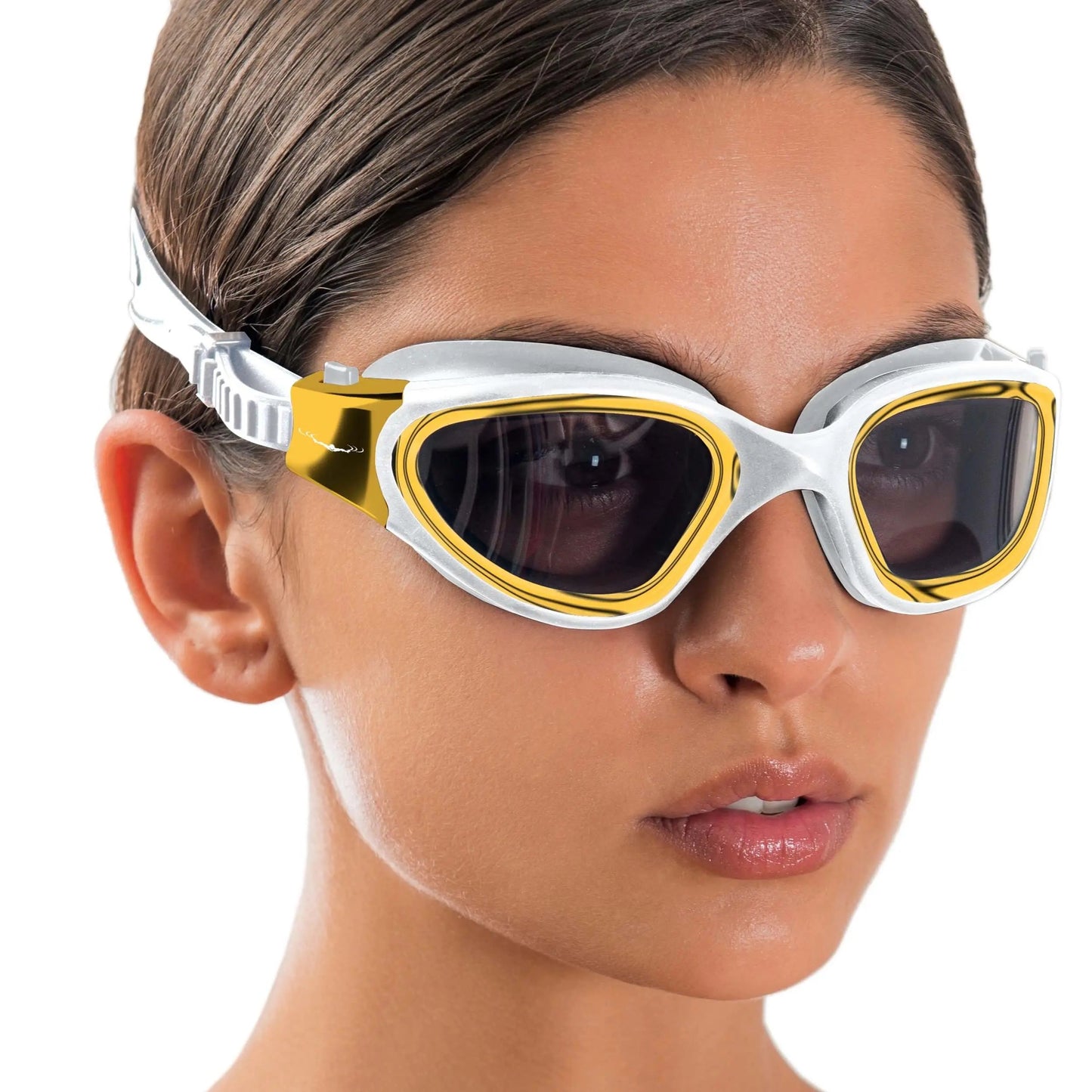 DX Wide View Swim Goggles + SHOCK Protective Case