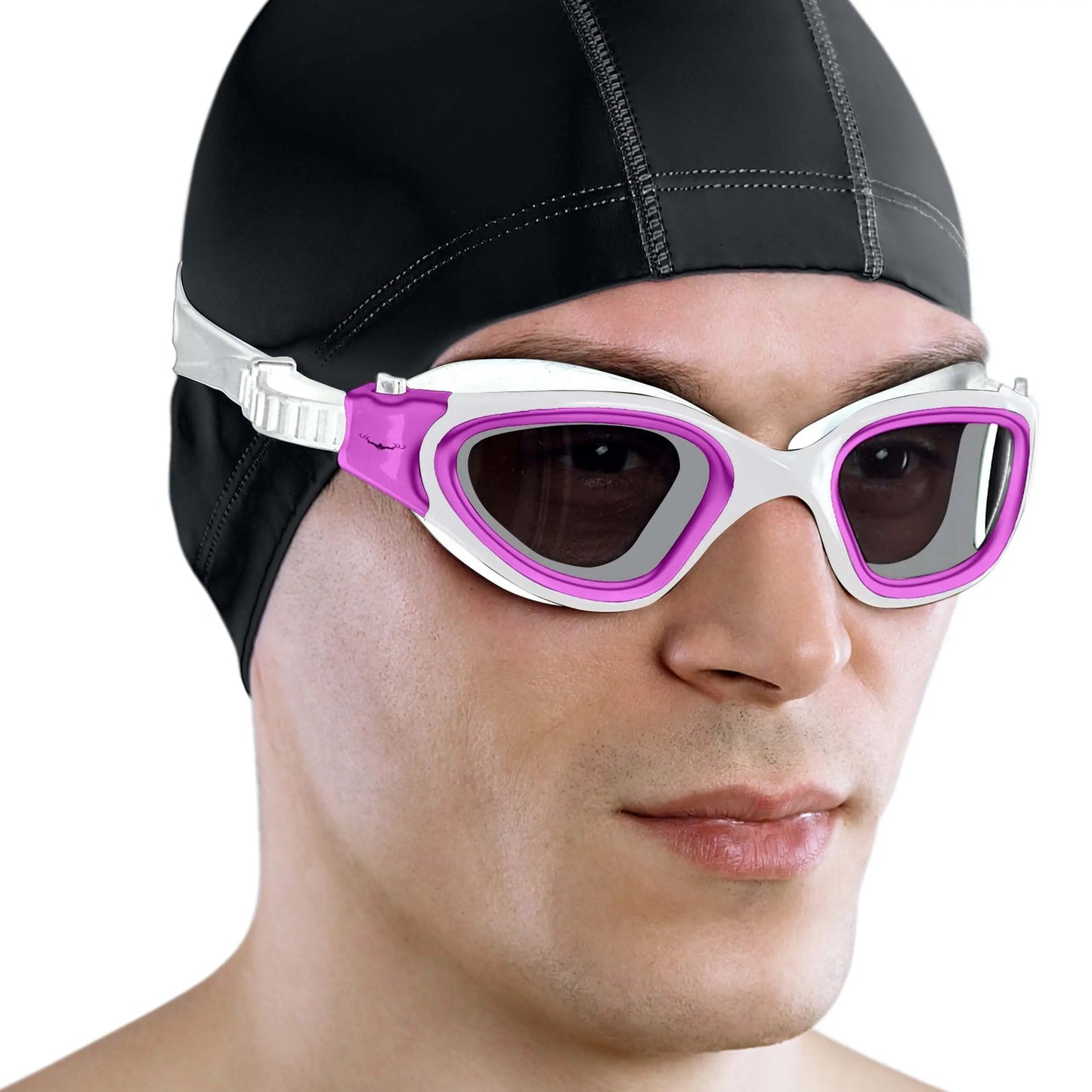 DX Wide View Swim Goggles + SHOCK Protective Case