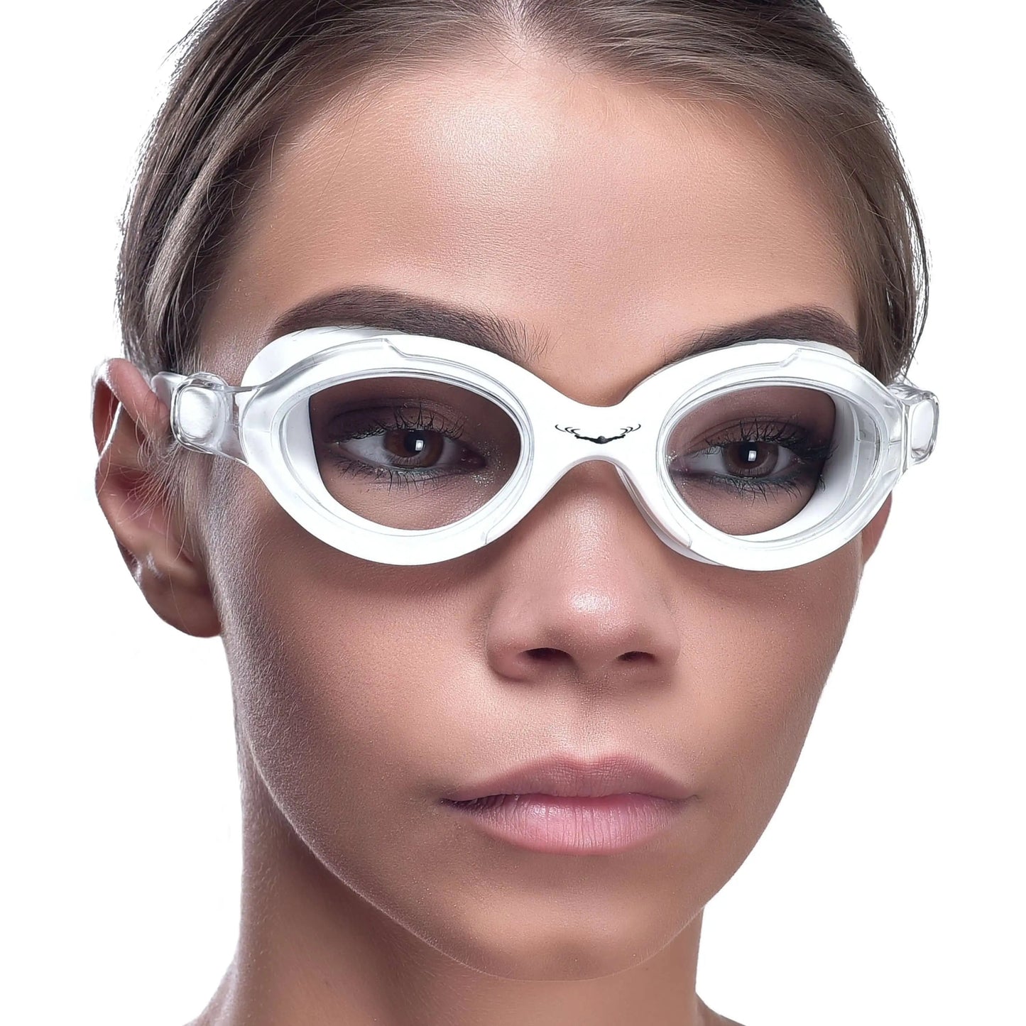 SX Clear Optics Swim Goggles + SHOCK Protective Case