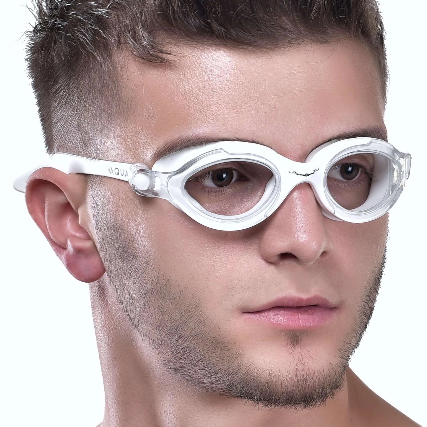 SX Clear Optics Swim Goggles + SHOCK Protective Case