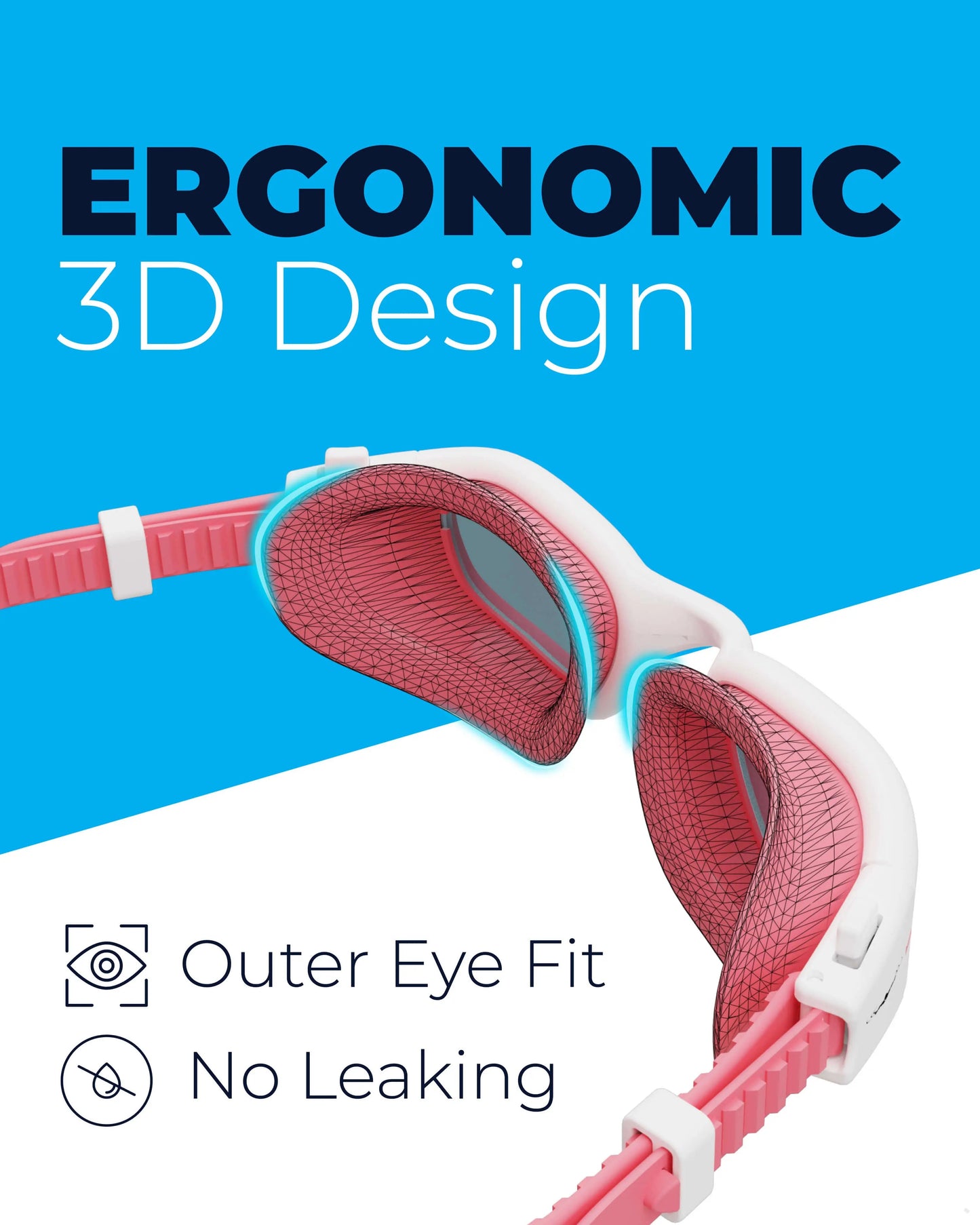 DX-MINI Kids Swim Goggles